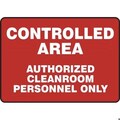 Accuform CLEAN ROOM SIGNS SAFETY SIGN MCLR510XL MCLR510XL | Zoro