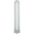 Sunlite 15W Black Light Twin Tube Lamp – FUL 4-Pin GX10Q, U-Shaped, 368nm (5-Pack)
