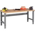 Tennsco Tennsco Adj Height Workbench, Compressed Wood Top, 60"W x 36"D ...