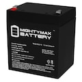 Mighty Max Battery 12V 5AH Battery Replaces Para System MINUTEMAN E ...