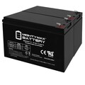 thumbnail image 2 of MIGHTY MAX BATTERY 12-Volt 15AH F2 Replaces Peg Perego John Deere Gator 2 Pack Max3536028 2 of 13