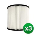 Shop-Vac ShopVac Genuine Vacuum Filter for 90304 / Type U (3 Pack ...