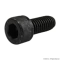 80/20 M6-1.00 Socket Head Cap Screw, Black Oxide Steel, 14 mm Length 11-6514