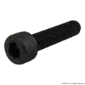 80/20 M8-1.25 Socket Head Cap Screw, Black Oxide Steel, 35 mm Length 11-8535