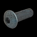 80/20 M5-0.80 Socket Head Cap Screw, Blue Zinc Plated Steel, 16 mm Length 13-5316
