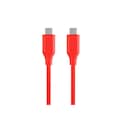 Monoprice Usb C 2.0To Usb C, 6 ft.Red 14995