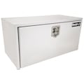 Buyers Products Truck Box, Underbody, Steel, 24"W, White, 4.5 cu. ft. 1702400