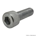 80/20 M8-1.25 Socket Head Cap Screw, Zinc Plated Steel, 25 mm Length 19-8525