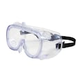 Bouton Optical Safety Goggles, Clear Anti-Fog, Scratch-Resistant Lens, 550 Softsides Series 248-5090-400B
