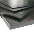 Rubber-Cal Neoprene Sheet - 60A - Smooth Finish - No Backing, 0.25" Thick x 36" Width x 60" Length - Black 30-006-250