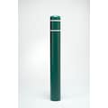 Post Guard Post Sleeve, 12-3/4" Dia, 60" H, Green/Wh 4502GNW