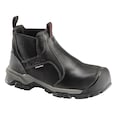 Men's Romeo Work Boots - Composite Safety Toe, Puncture Resistant, Slip-Resistant (Brown)
