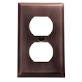 Baldwin Beveled Edge Duplex Switch Plate, Number of Gangs: 1 Brass, Venetian Bronze Finish 4752.112.CD