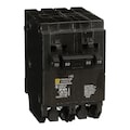 Square D Miniature Circuit Breaker, 15, 120/240VAC, HOM Series HOMT1515250