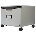 Storex One Drawer File Cabinet, w/Casters 61266B01C