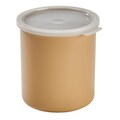 Cambro Crock Solid 2.7 Quart With Lid Beige EACP27133