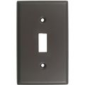 Rusticware Single Switch Plate, Number of Gangs: 1 Oil Rubbed Bronze Finish 782ORB