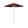 California Umbrella Patio Umbrella, Octagon, 96" H, Sunbrella Fabric, Henna 194061004586