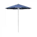 California Umbrella Patio Umbrella, Octagon, 96" H, Olefin Fabric, Frost Blue 194061004982