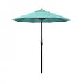 March Patio Umbrella, Octagon, 97.88" H, Sunbrella Fabric, Aruba 194061008201