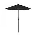 California Umbrella Patio Umbrella, Octagon, 97.88" H, Pacifica Fabric, Black 194061008706