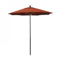 California Umbrella Patio Umbrella, Octagon, 92.38" H, Olefin Fabric, Sunset 194061011416