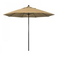 March Patio Umbrella, Octagon, 105" H, Olefin Fabric, Champagne 194061012321