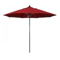 March Patio Umbrella, Octagon, 105" H, Pacifica Fabric, Red 194061012444