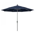 California Umbrella Patio Umbrella, Octagon, 110.5" H, Sunbrella Fabric, Spectrum Indigo 194061012734