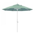 California Umbrella Patio Umbrella, Octagon, 102.38" H, Sunbrella Fabric, Spa 194061018026