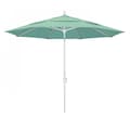 California Umbrella Patio Umbrella, Octagon, 109.5" H, Sunbrella Fabric, Spectrum Mist 194061021347