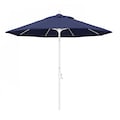 California Umbrella Patio Umbrella, Octagon, 101" H, Olefin Fabric, Navy 194061027059