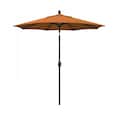 California Umbrella Patio Umbrella, Octagon, 95.5" H, Pacifica Fabric, Tuscan 194061030066