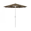 March Patio Umbrella, Octagon, 95.5" H, Olefin Fabric, Woven Sesame 194061030813