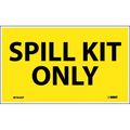 Nmc Spill Kit Only Hazmat Label, Pk5 M763AP