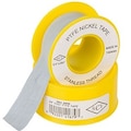 Smith-Cooper Nickel PTFE Tape, for SS 1/2X260" 4382000340