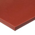 Zoro Select Silicone Sheet, 60A, 36"x36"x0.375", Red BULK-RS-S60-48