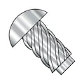 Zoro Select Thumb Screw, #2 Thread Size, Round, Plain Stainless Steel, 5/16 in Lg, 4000 PK 0205U316