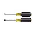 Klein Tools Nut Driver Set, Magnetic Nut Drivers, 3-Inch Shafts, 2 ...
