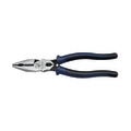 Klein Tools 8 3/4 in Linemans Plier High Leverage, Steel J12098