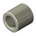 Lyn-Tron Round Spacer, #12 Screw Size, Plain Aluminum, 1.812 in Overall Lg, 0.218 in Inside Dia AA6346-12-1.812-00