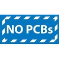 Nmc LABELS, HAZARDOUS WASTE, 6X6, PS HW1 | Zoro
