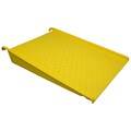 Homak Homak Mfg. Spill Containment Poly Pallet Ramp, Yellow ...