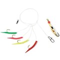 Clarkspoon Mackerel Tree Rig W0 Gold, 20 Hook 25 Blade MT-0RBMG | Zoro
