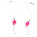 Sea Striker Bluefish Fireball Rig, 34 Pink Floats, 40Lb Mono 4 Hooks ...