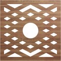 thumbnail image 2 of Ekena Millwork 32 In. X 16 In. X 1/4 In. Elizabeth Wood Fretwork Pierced Ceiling Medallion Wood Paint Grade 1597983 2 of 9