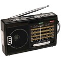 Qfx AM/FM/SW1 to SW7 10-Band Radio with Flashlight R-39 | Zoro
