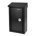 Adiroffice Large Steel Heavy-Duty Outdoor Key Drop Box ADI631-11-BLK | Zoro