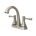 Moen WS84003SRN Waschtischarmatur – 2 Griffe, Spot Resist Gebürstetes Nickel, Wassersparend
