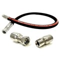 1/2" X 96" Hydraulic Hose Assembly - 5000 PSI, 2-Wire, Female JIC Swivel Fittings
